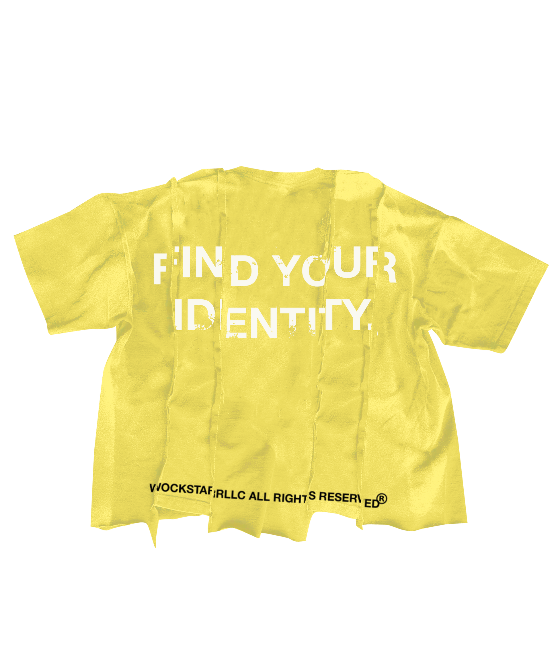 PASTEL YELLOW “FYID” TEE