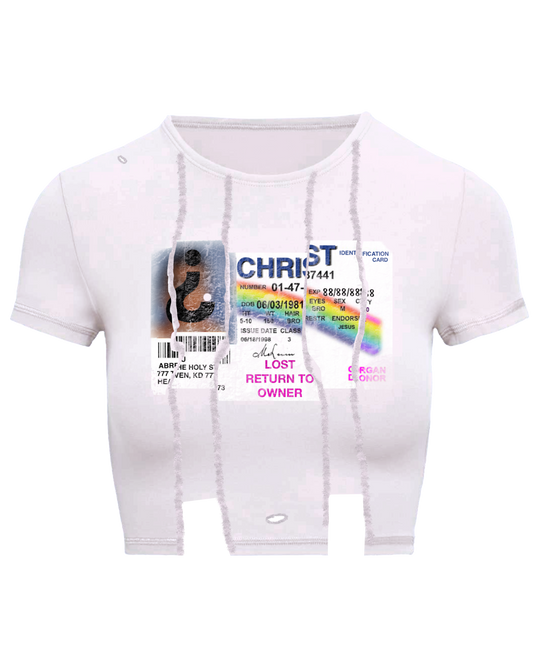 “FYID” CROP TOP