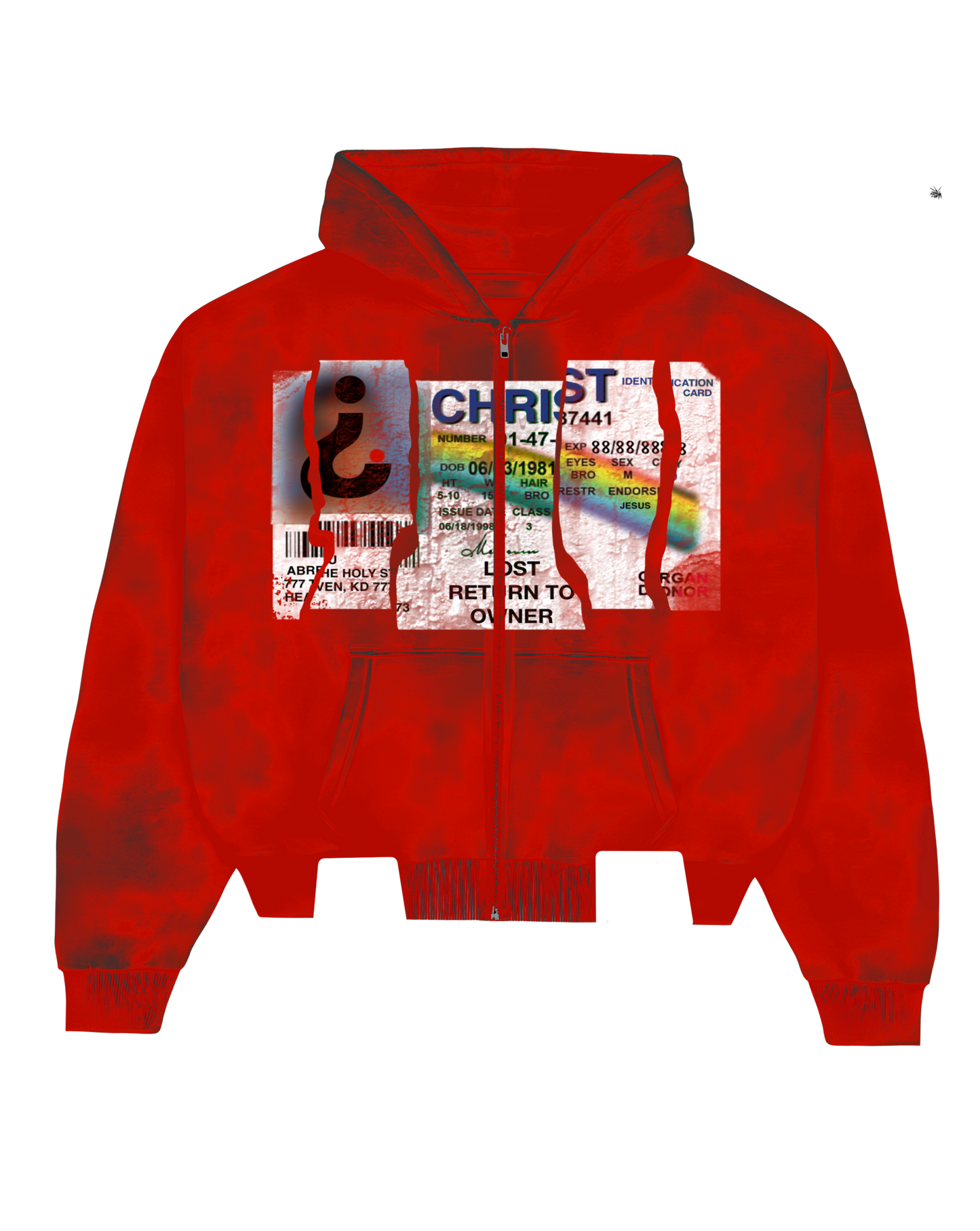 DIRTY RED “FYID” ZIPUP